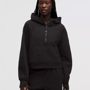 lululemon athletica Black Half-Zip Hoodie